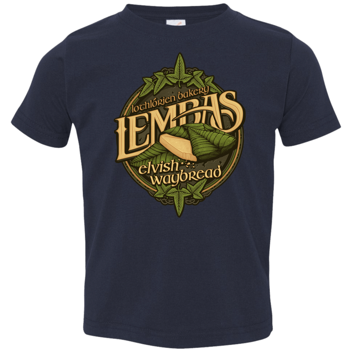 T-Shirts Navy / 2T Lembas Bread Toddler Premium T-Shirt