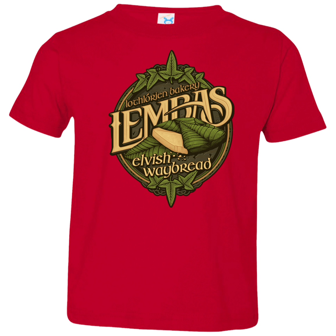 T-Shirts Red / 2T Lembas Bread Toddler Premium T-Shirt