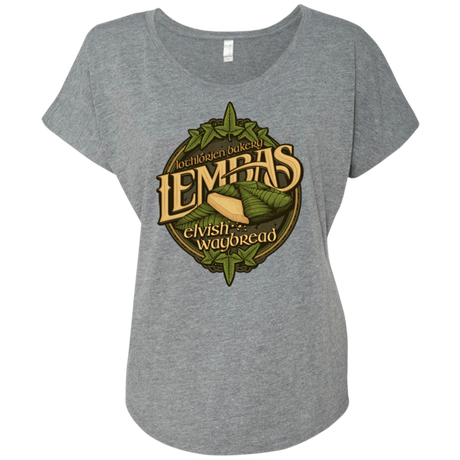 T-Shirts Premium Heather / X-Small Lembas Bread Triblend Dolman Sleeve