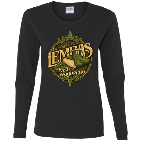 T-Shirts Black / S Lembas Bread Women's Long Sleeve T-Shirt