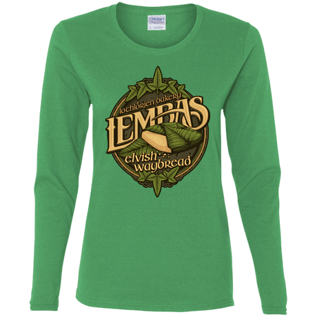 T-Shirts Irish Green / S Lembas Bread Women's Long Sleeve T-Shirt