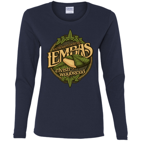 T-Shirts Navy / S Lembas Bread Women's Long Sleeve T-Shirt