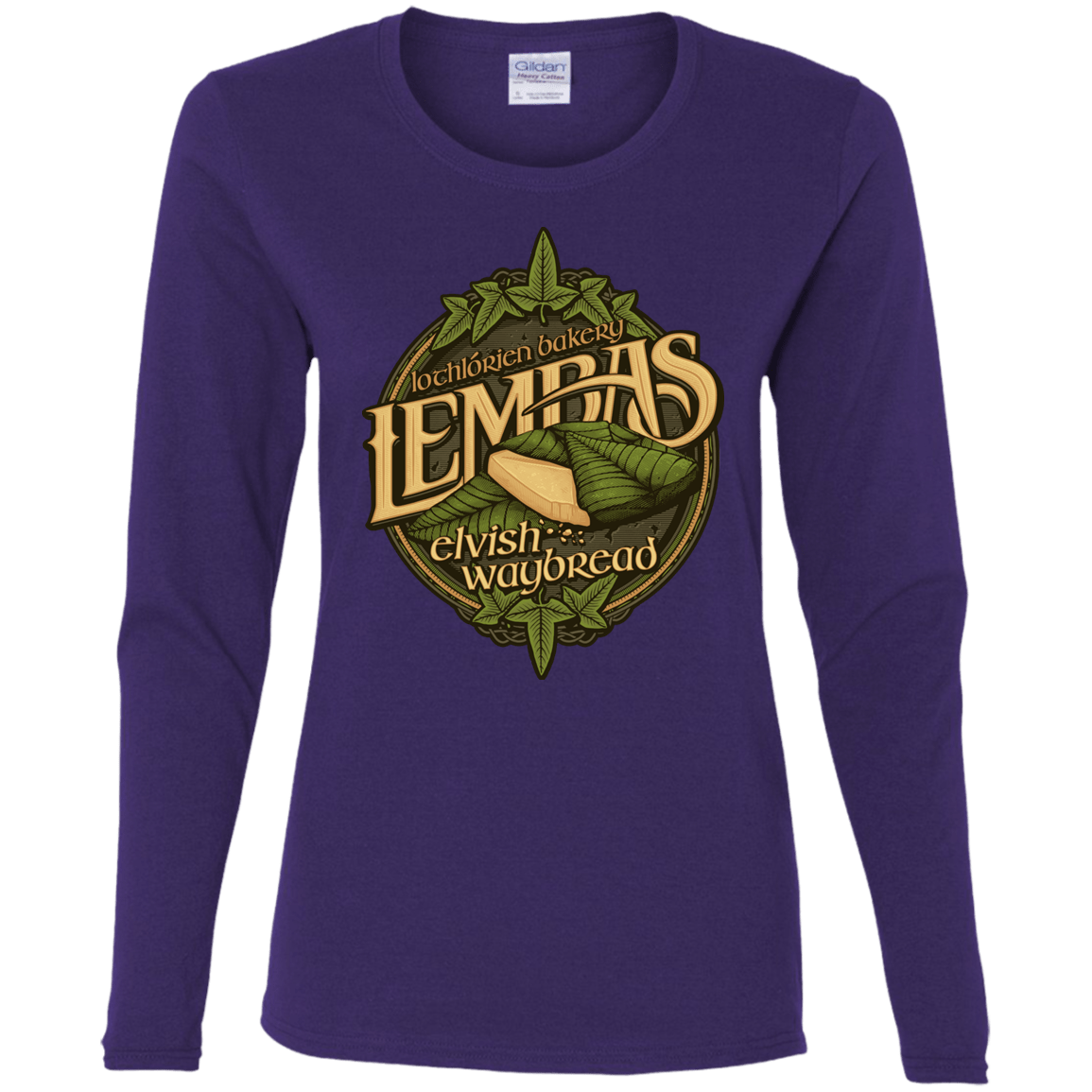 T-Shirts Purple / S Lembas Bread Women's Long Sleeve T-Shirt