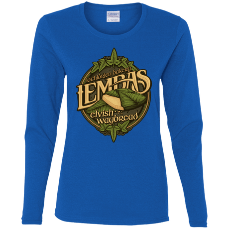 T-Shirts Royal / S Lembas Bread Women's Long Sleeve T-Shirt