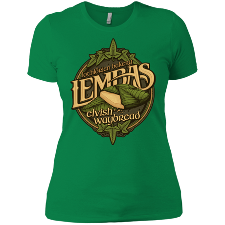 T-Shirts Kelly Green / X-Small Lembas Bread Women's Premium T-Shirt