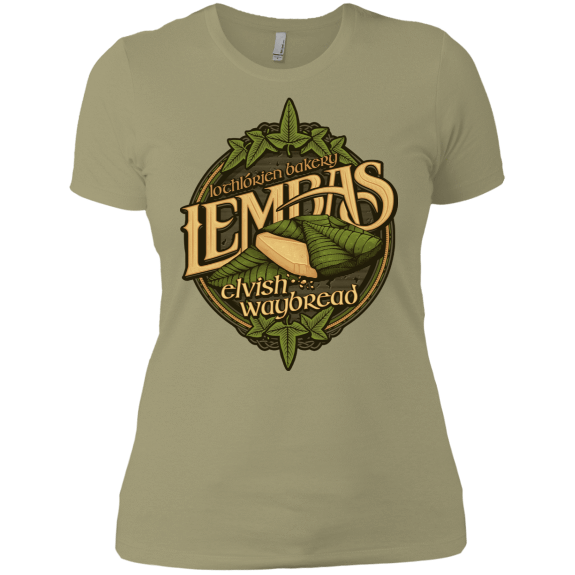 T-Shirts Light Olive / X-Small Lembas Bread Women's Premium T-Shirt