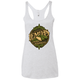 T-Shirts Heather White / X-Small Lembas Bread Women's Triblend Racerback Tank