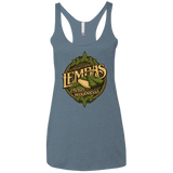 T-Shirts Indigo / X-Small Lembas Bread Women's Triblend Racerback Tank