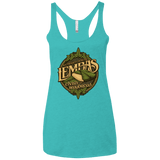 T-Shirts Tahiti Blue / X-Small Lembas Bread Women's Triblend Racerback Tank