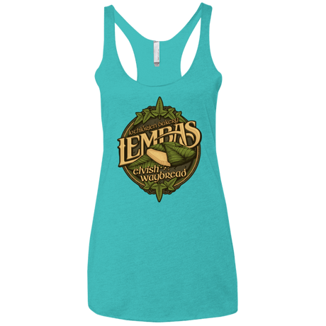 T-Shirts Tahiti Blue / X-Small Lembas Bread Women's Triblend Racerback Tank