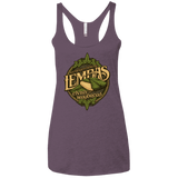 T-Shirts Vintage Purple / X-Small Lembas Bread Women's Triblend Racerback Tank