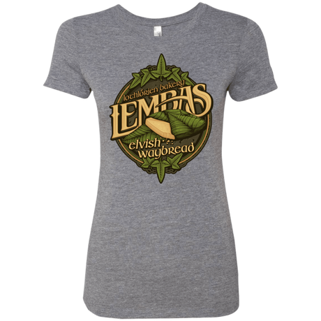 T-Shirts Premium Heather / S Lembas Bread Women's Triblend T-Shirt