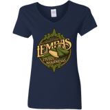 T-Shirts Navy / S Lembas Bread Women's V-Neck T-Shirt