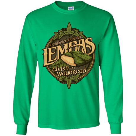 T-Shirts Irish Green / YS Lembas Bread Youth Long Sleeve T-Shirt