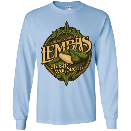T-Shirts Light Blue / YS Lembas Bread Youth Long Sleeve T-Shirt