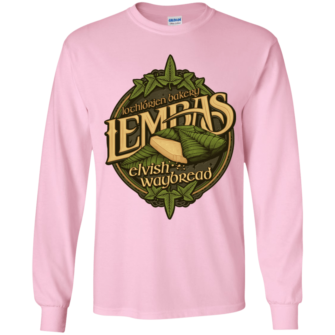T-Shirts Light Pink / YS Lembas Bread Youth Long Sleeve T-Shirt