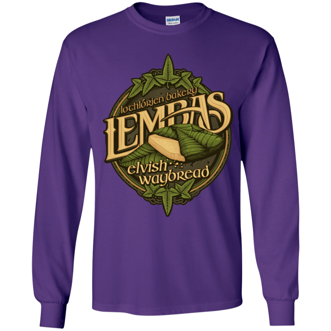 T-Shirts Purple / YS Lembas Bread Youth Long Sleeve T-Shirt