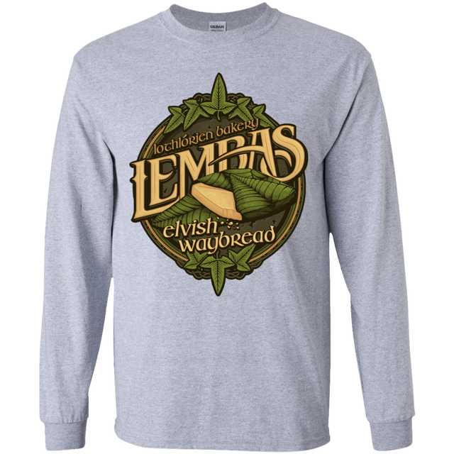 T-Shirts Sport Grey / YS Lembas Bread Youth Long Sleeve T-Shirt