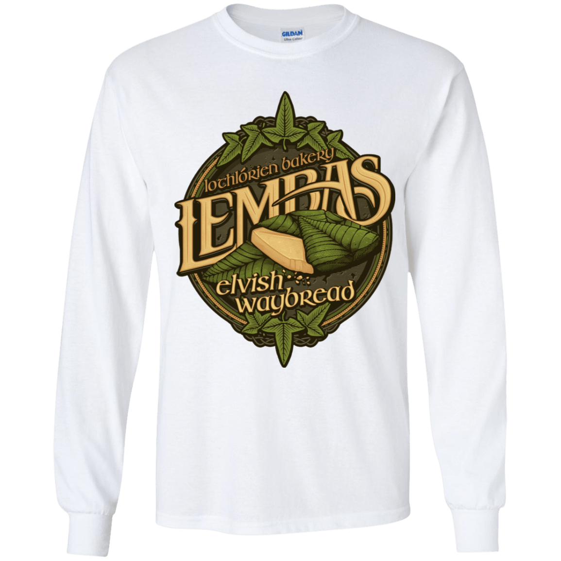 T-Shirts White / YS Lembas Bread Youth Long Sleeve T-Shirt