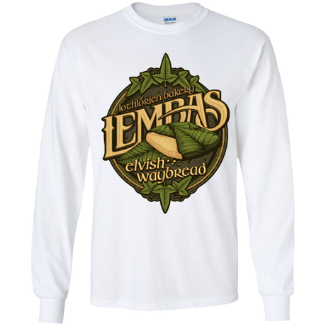 T-Shirts White / YS Lembas Bread Youth Long Sleeve T-Shirt