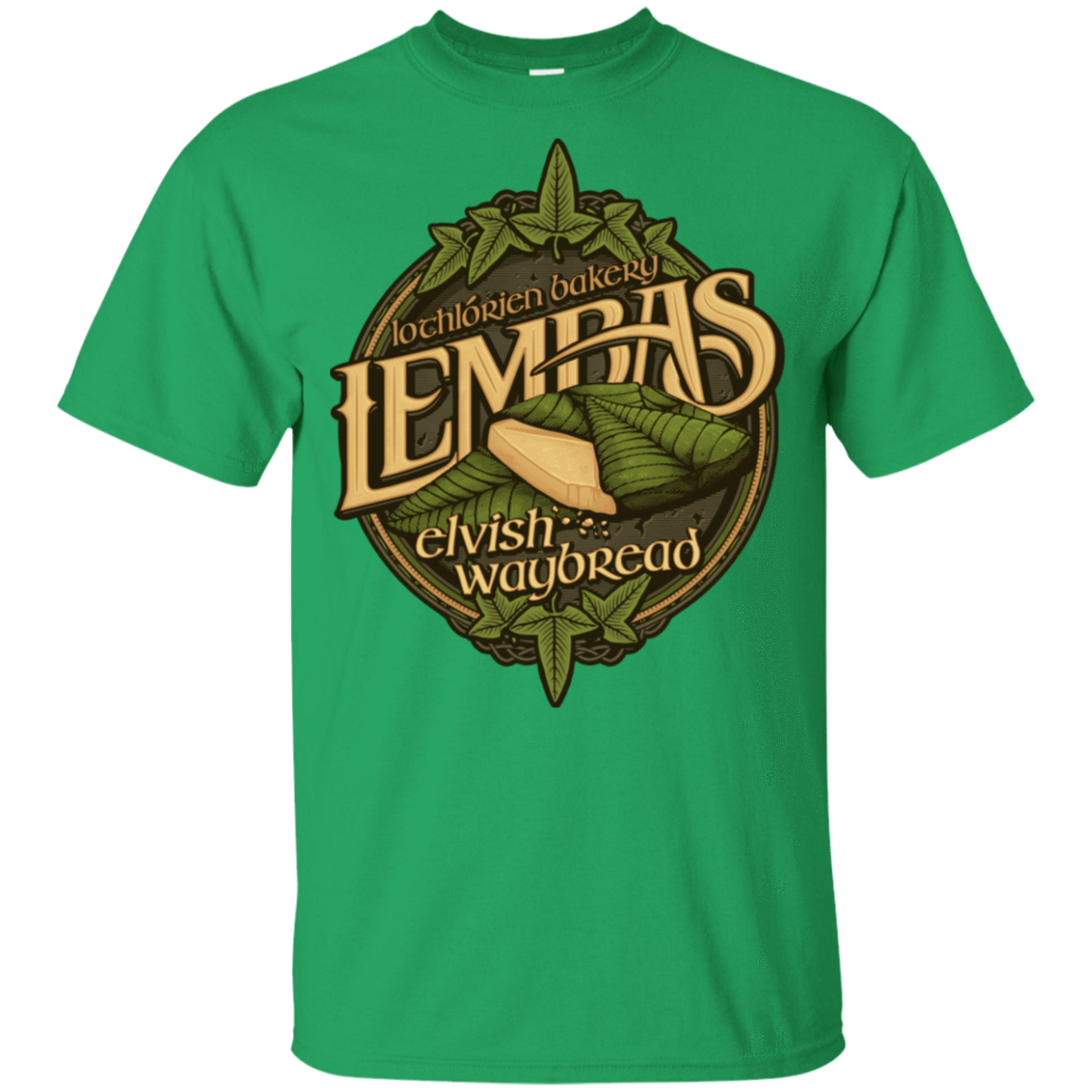 T-Shirts Irish Green / YXS Lembas Bread Youth T-Shirt
