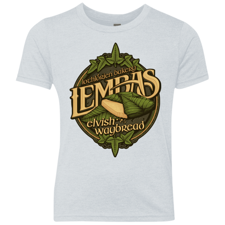 T-Shirts Heather White / YXS Lembas Bread Youth Triblend T-Shirt