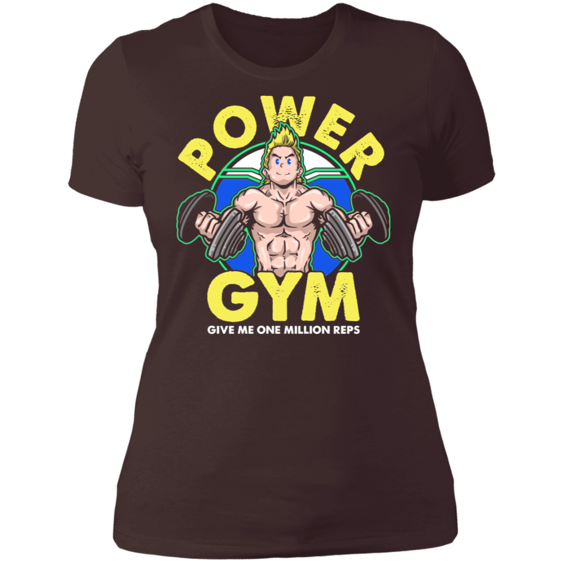 T-Shirts Dark Chocolate / S Lemillion Gym Women's Premium T-Shirt