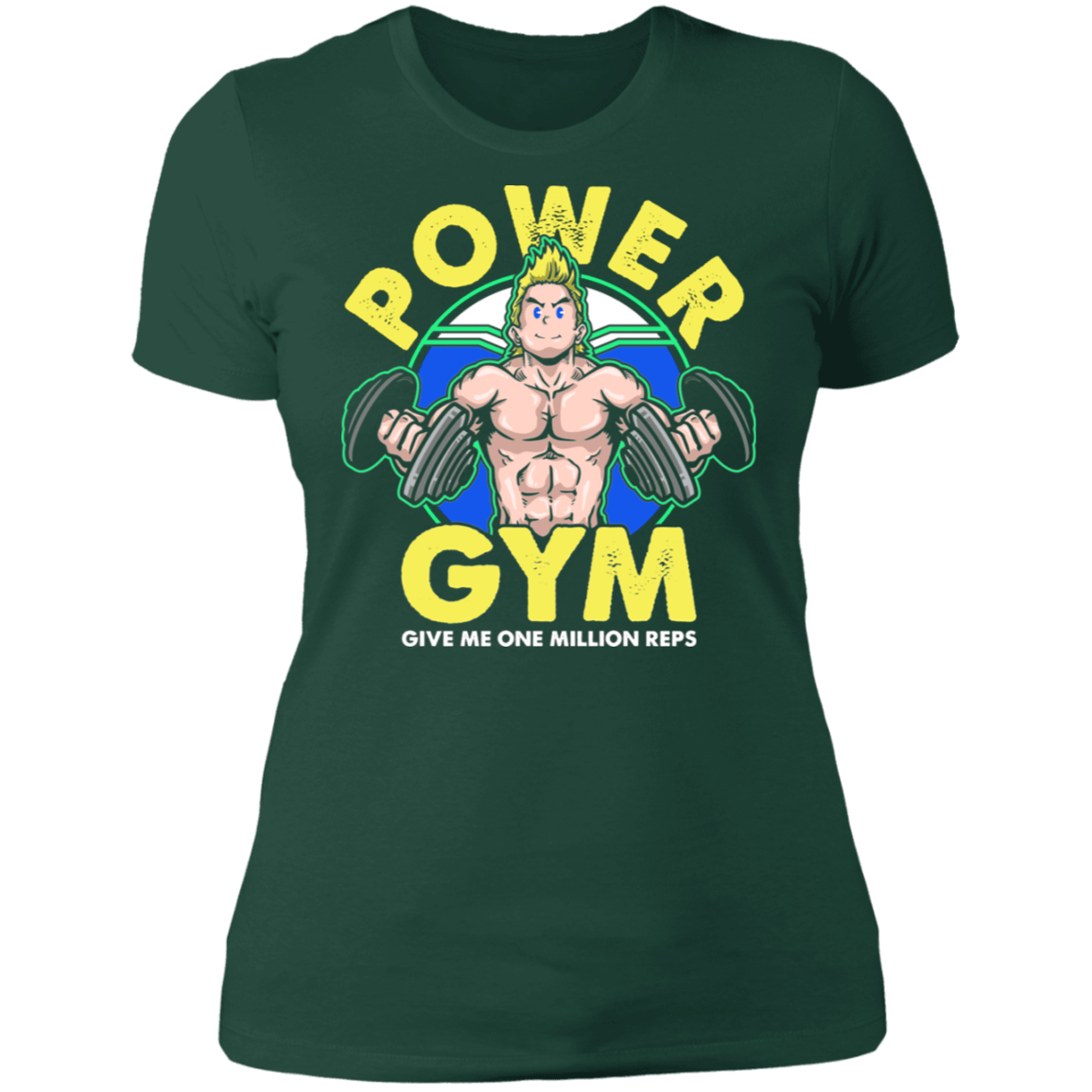 T-Shirts Forest Green / S Lemillion Gym Women's Premium T-Shirt