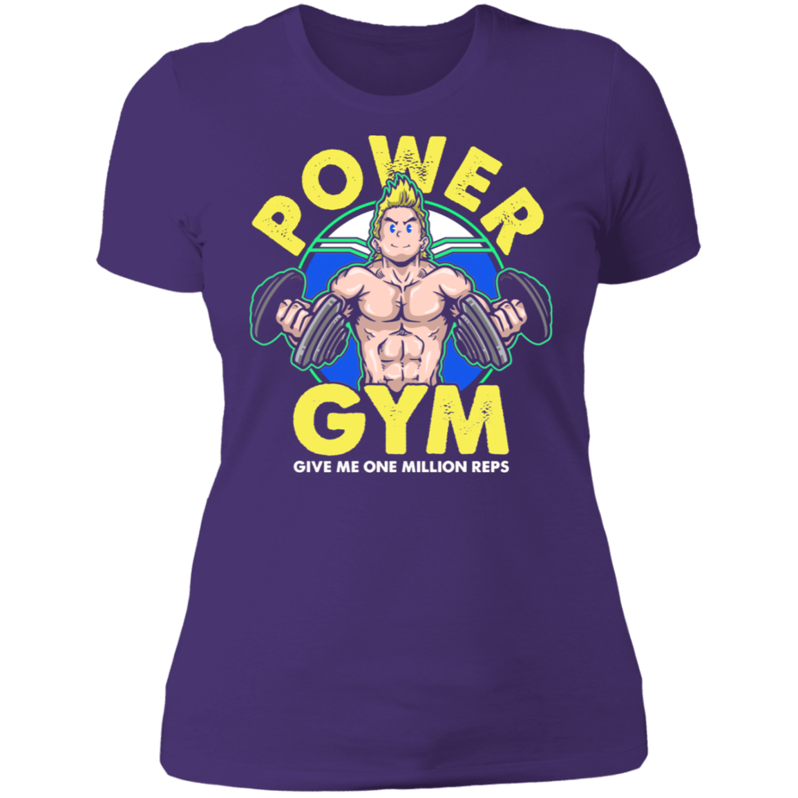 T-Shirts Purple Rush/ / S Lemillion Gym Women's Premium T-Shirt