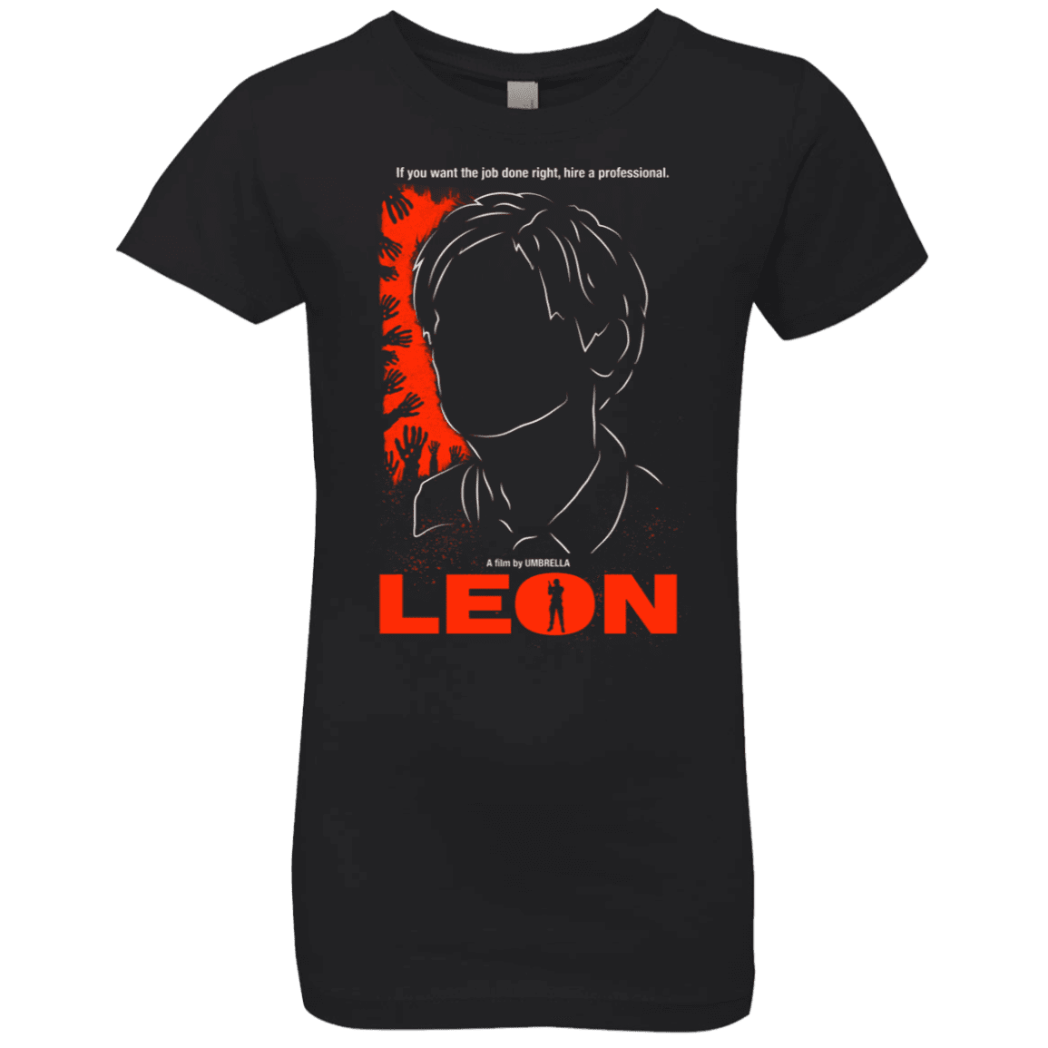 T-Shirts Black / YXS Leon Pro Girls Premium T-Shirt