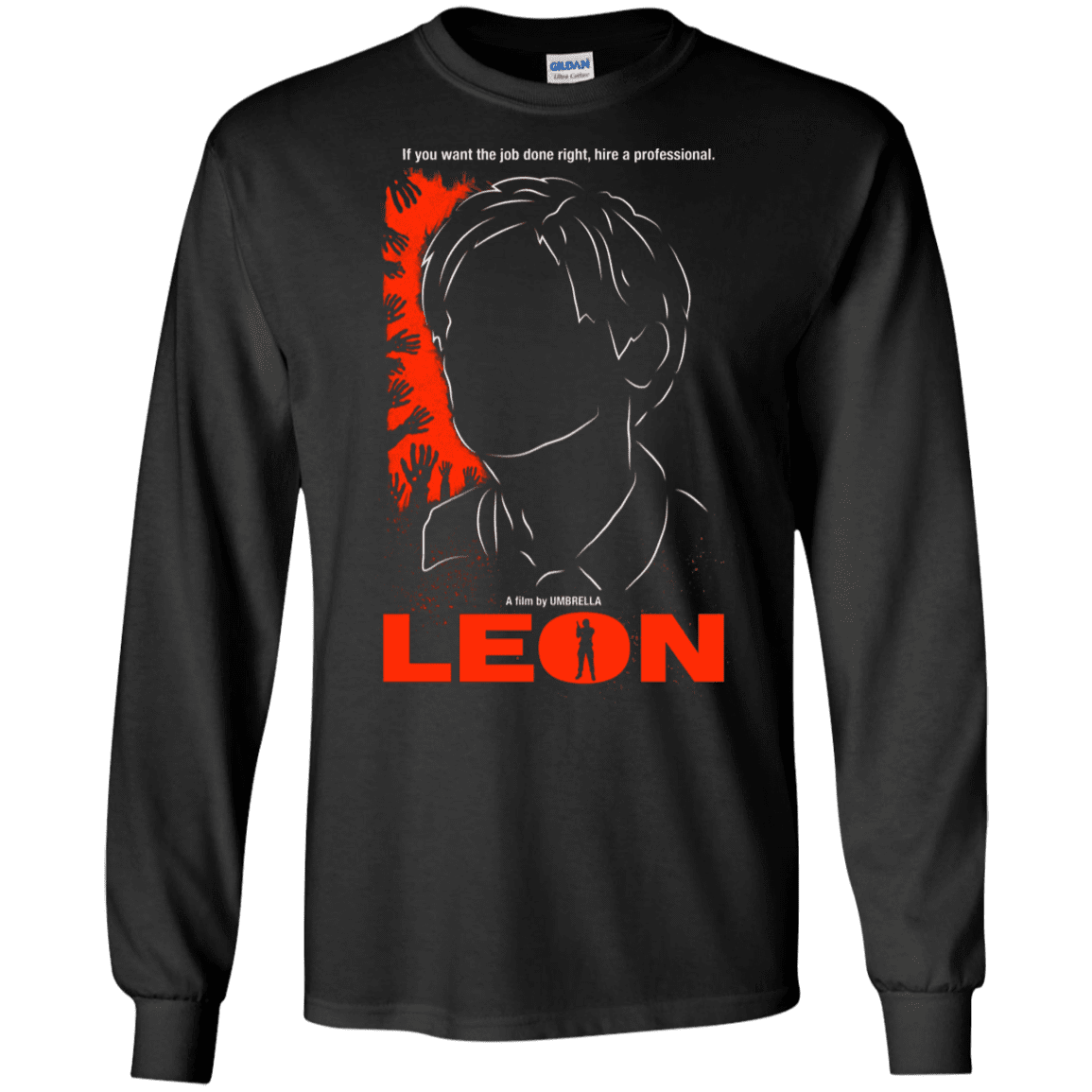 T-Shirts Black / S Leon Pro Men's Long Sleeve T-Shirt