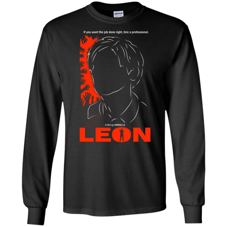 T-Shirts Black / S Leon Pro Men's Long Sleeve T-Shirt