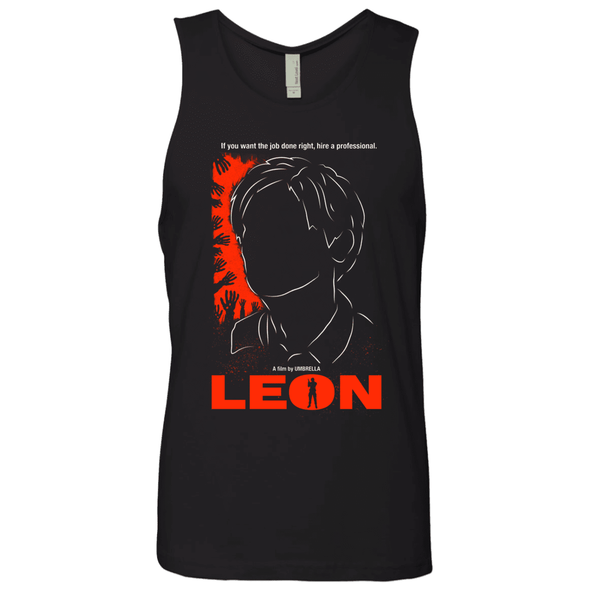 T-Shirts Black / S Leon Pro Men's Premium Tank Top