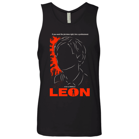 T-Shirts Black / S Leon Pro Men's Premium Tank Top