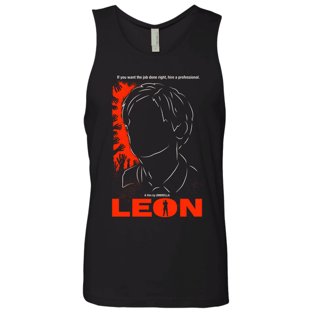 T-Shirts Black / S Leon Pro Men's Premium Tank Top