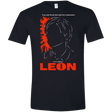 T-Shirts Black / X-Small Leon Pro Men's Semi-Fitted Softstyle
