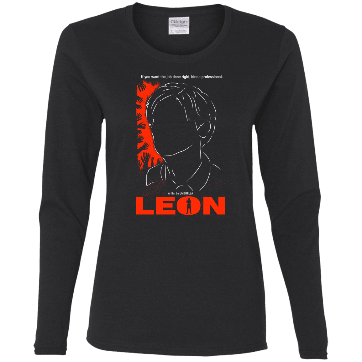 T-Shirts Black / S Leon Pro Women's Long Sleeve T-Shirt