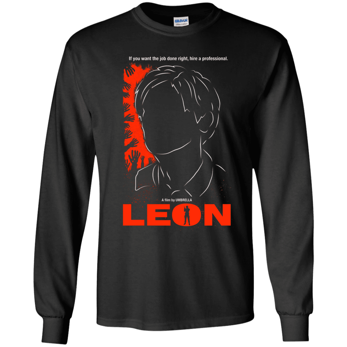 T-Shirts Black / YS Leon Pro Youth Long Sleeve T-Shirt