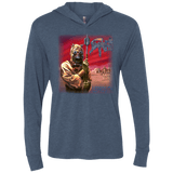 T-Shirts Indigo / X-Small LEPROSITH2 Triblend Long Sleeve Hoodie Tee