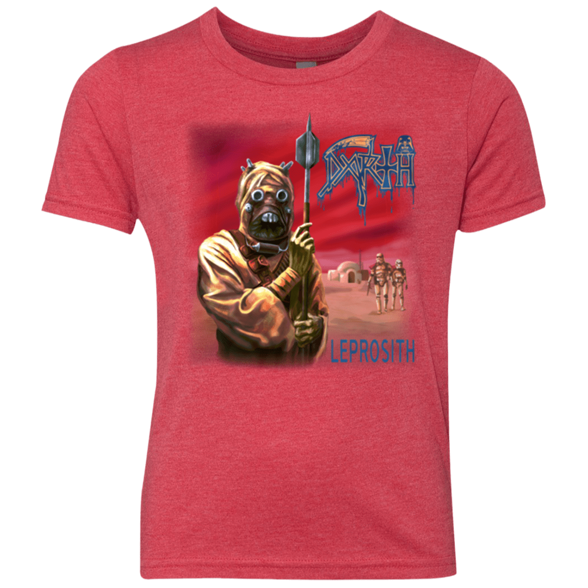 T-Shirts Vintage Red / YXS LEPROSITH2 Youth Triblend T-Shirt