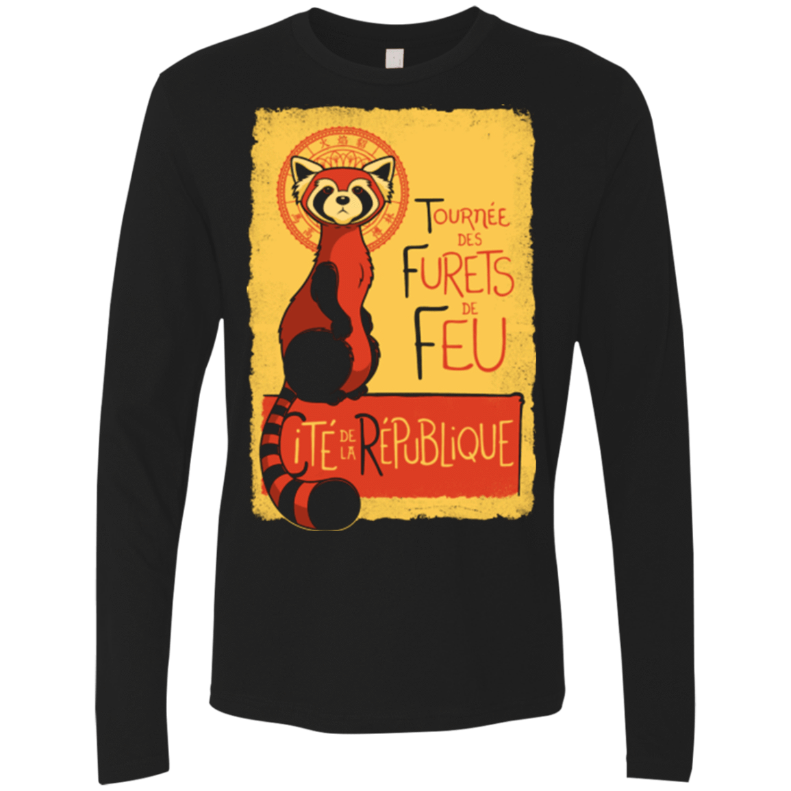 T-Shirts Black / Small Les Furets de Feu Men's Premium Long Sleeve