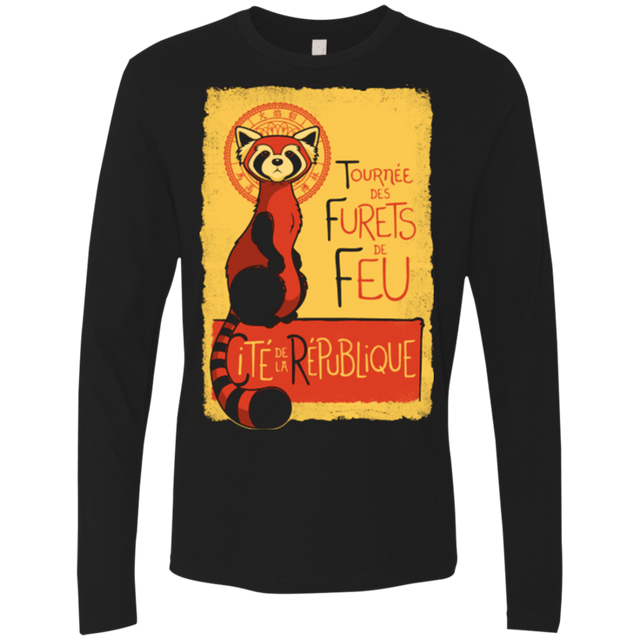 T-Shirts Black / Small Les Furets de Feu Men's Premium Long Sleeve