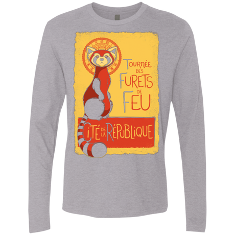 T-Shirts Heather Grey / Small Les Furets de Feu Men's Premium Long Sleeve