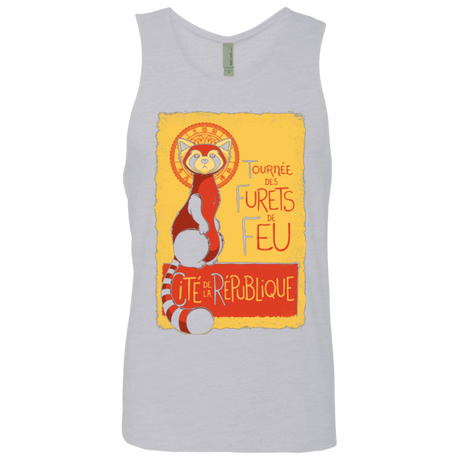 T-Shirts Heather Grey / Small Les Furets de Feu Men's Premium Tank Top