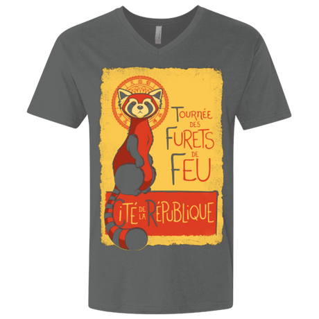 T-Shirts Heavy Metal / X-Small Les Furets de Feu Men's Premium V-Neck