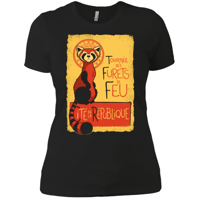 T-Shirts Black / X-Small Les Furets de Feu Women's Premium T-Shirt