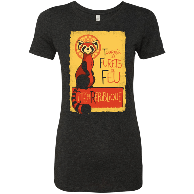 T-Shirts Vintage Black / Small Les Furets de Feu Women's Triblend T-Shirt