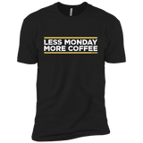 T-Shirts Black / YXS Less Monday More Coffee Boys Premium T-Shirt