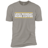 T-Shirts Light Grey / YXS Less Monday More Coffee Boys Premium T-Shirt