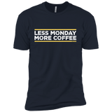 T-Shirts Midnight Navy / YXS Less Monday More Coffee Boys Premium T-Shirt